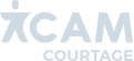 Logo CAM COURTAGE en filigrane