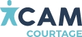 Logo en couleur CAM COURTAGE