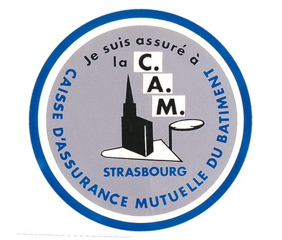 1964 - 1er logo Caisse d'assurance Mutuelle du Bâtiment