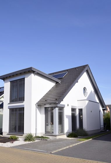 Maison individuelle neuve dans un lotissement