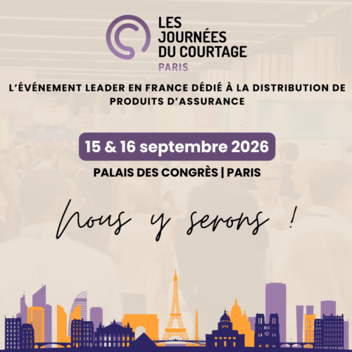 Nous serons aux Journées du courtage à Paris.